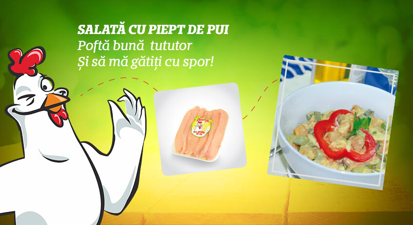 SĂLATĂ CU PIEPT DE PUI SĂLATĂ CU PIEPT DE PUI